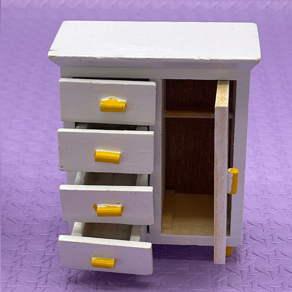 Vintage 90s mini collectables baby room miniature set/ lot - Picture 14 of 15